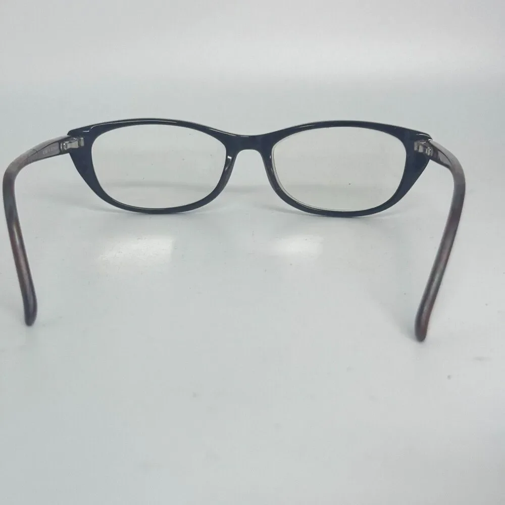 ELLE EL13350 HV Havana Womens Oval Full Rim‎ Eyeglasses 52-16-135 H15677